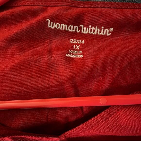 Woman Within Knit Top - Picture 3 of 6